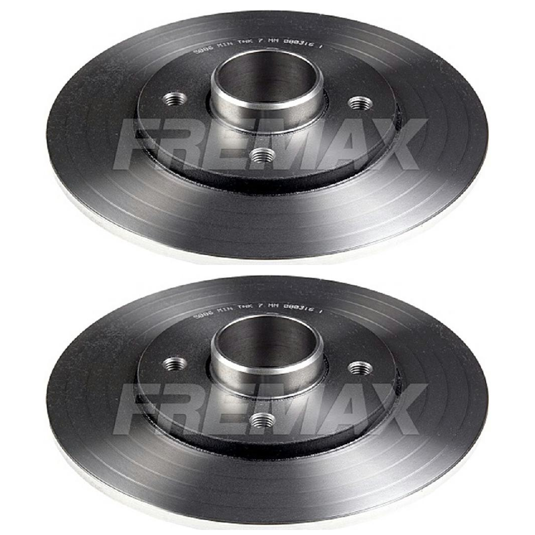 Par Disco de Freio Sólido Traseiro - Fremax - BD5006 - (1)