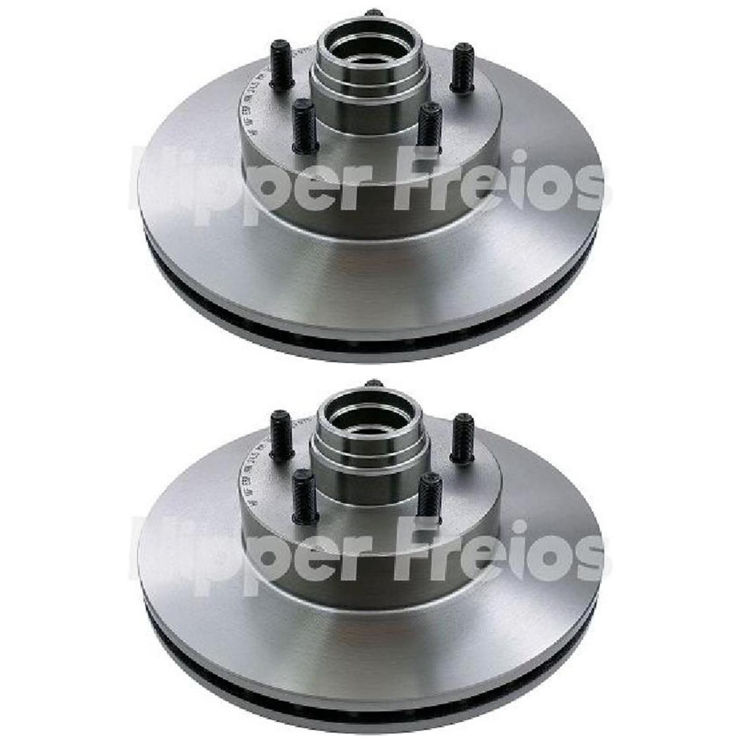 Par Disco Freio Dianteiro - Hipper Freios - HF 16F - (1)