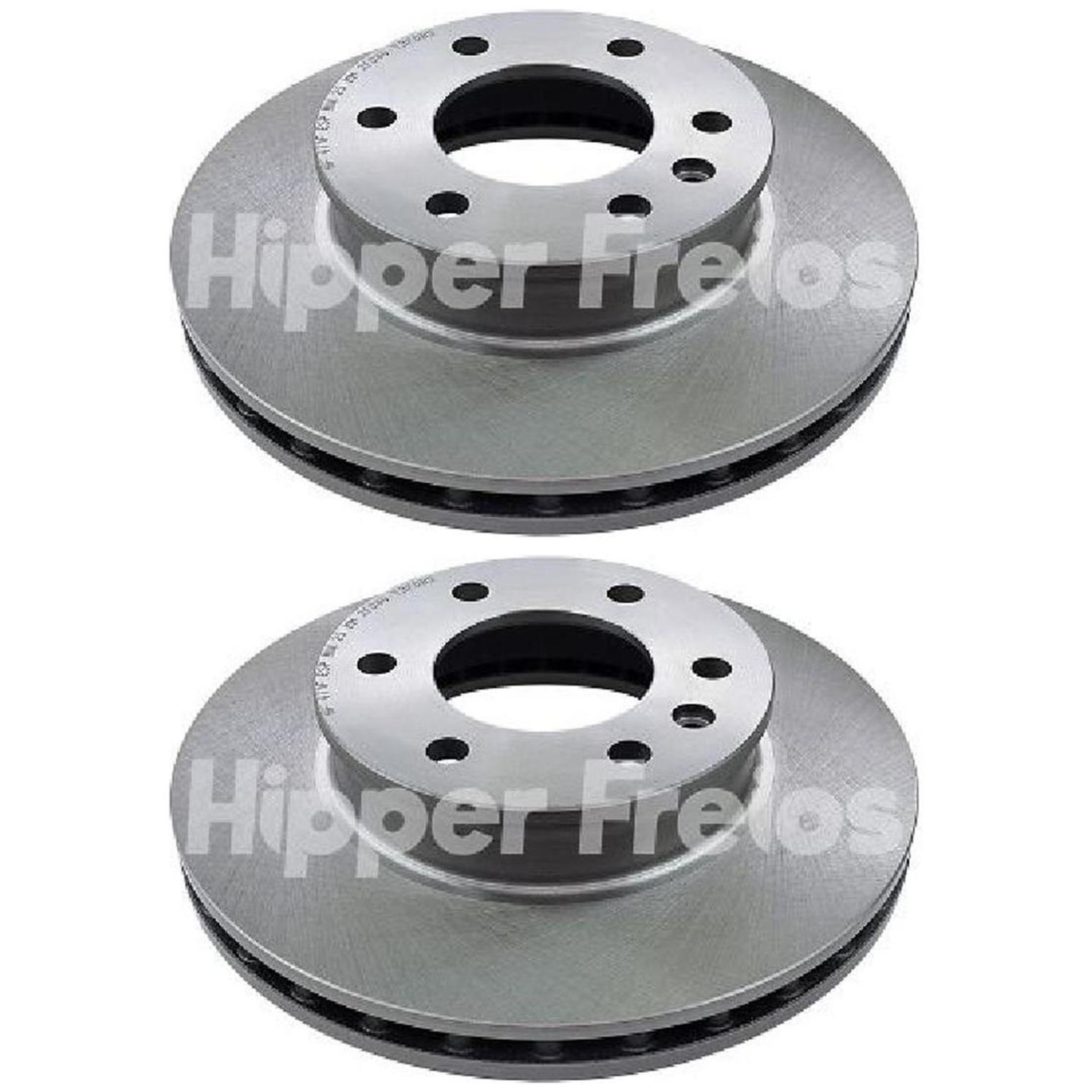 Par Disco Freio Dianteiro - Hipper Freios - HF 471F - (1)