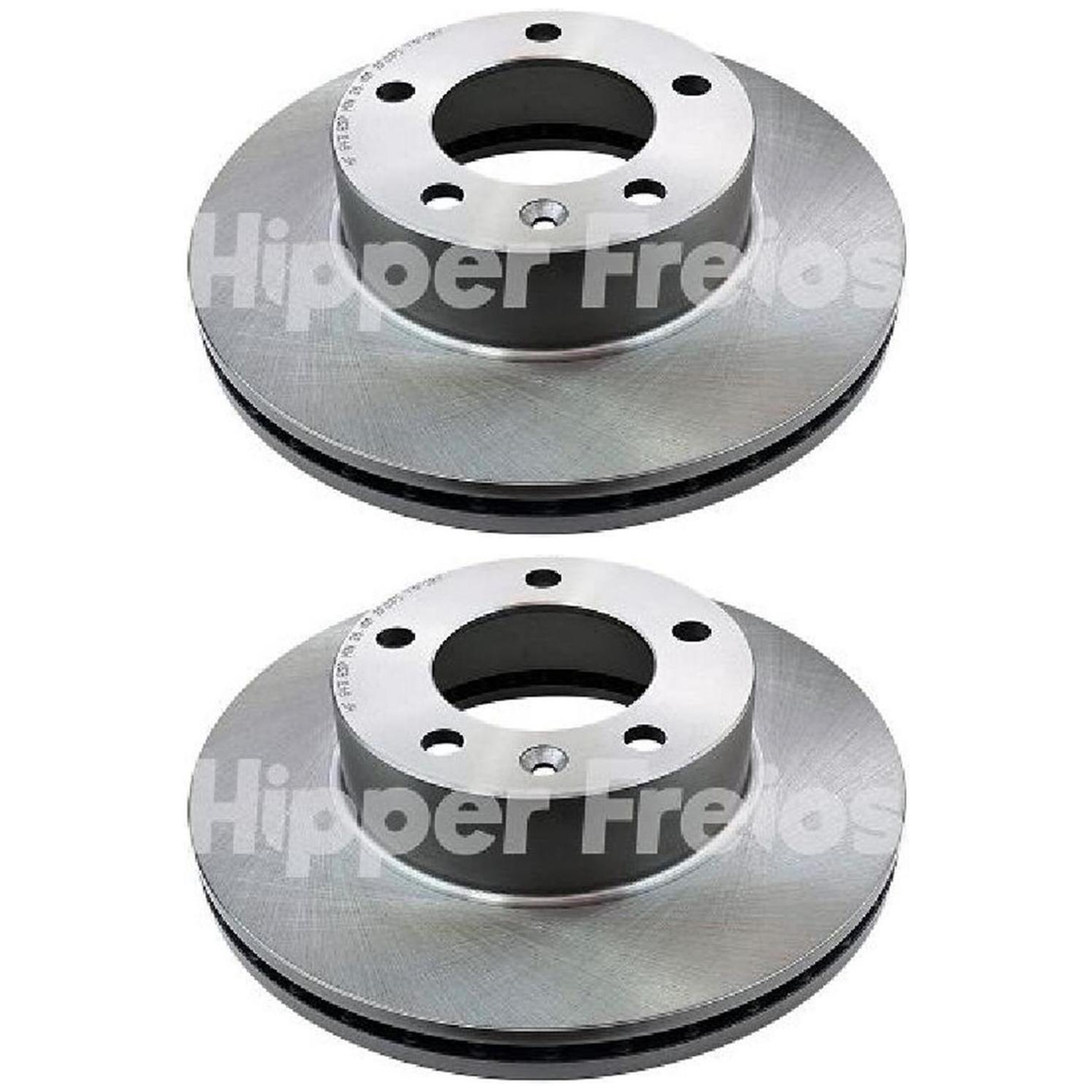 Par Disco Freio Dianteiro - Hipper Freios - HF 843 - (1)