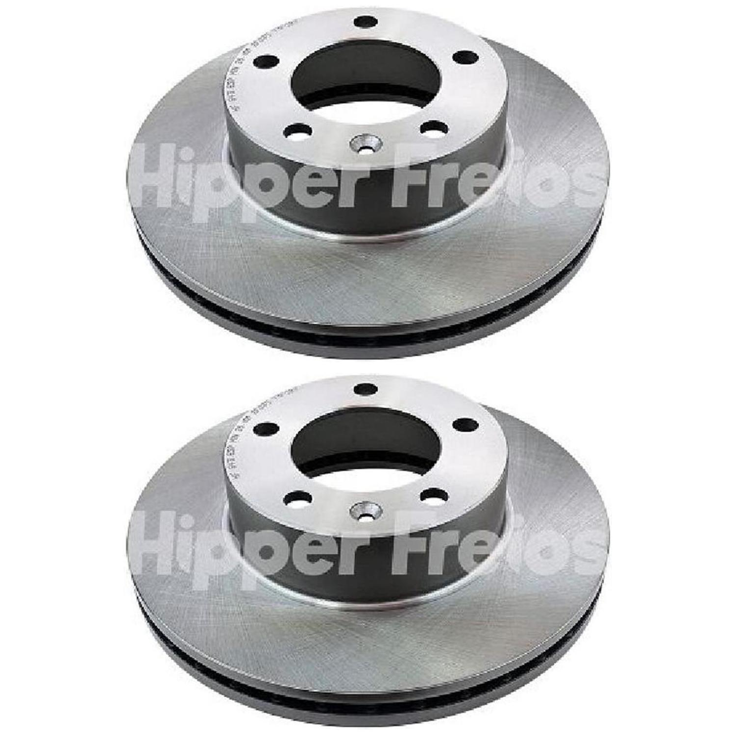 Par Disco Freio Dianteiro - Hipper Freios - HF 843 - (1)