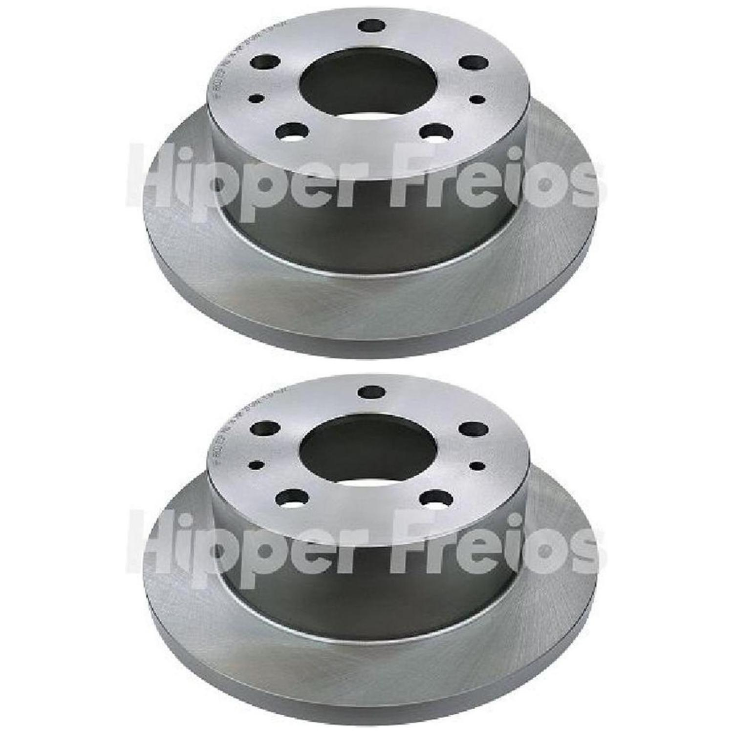 Par Disco Freio Traseiro - Hipper Freios - HF 680D - (1)
