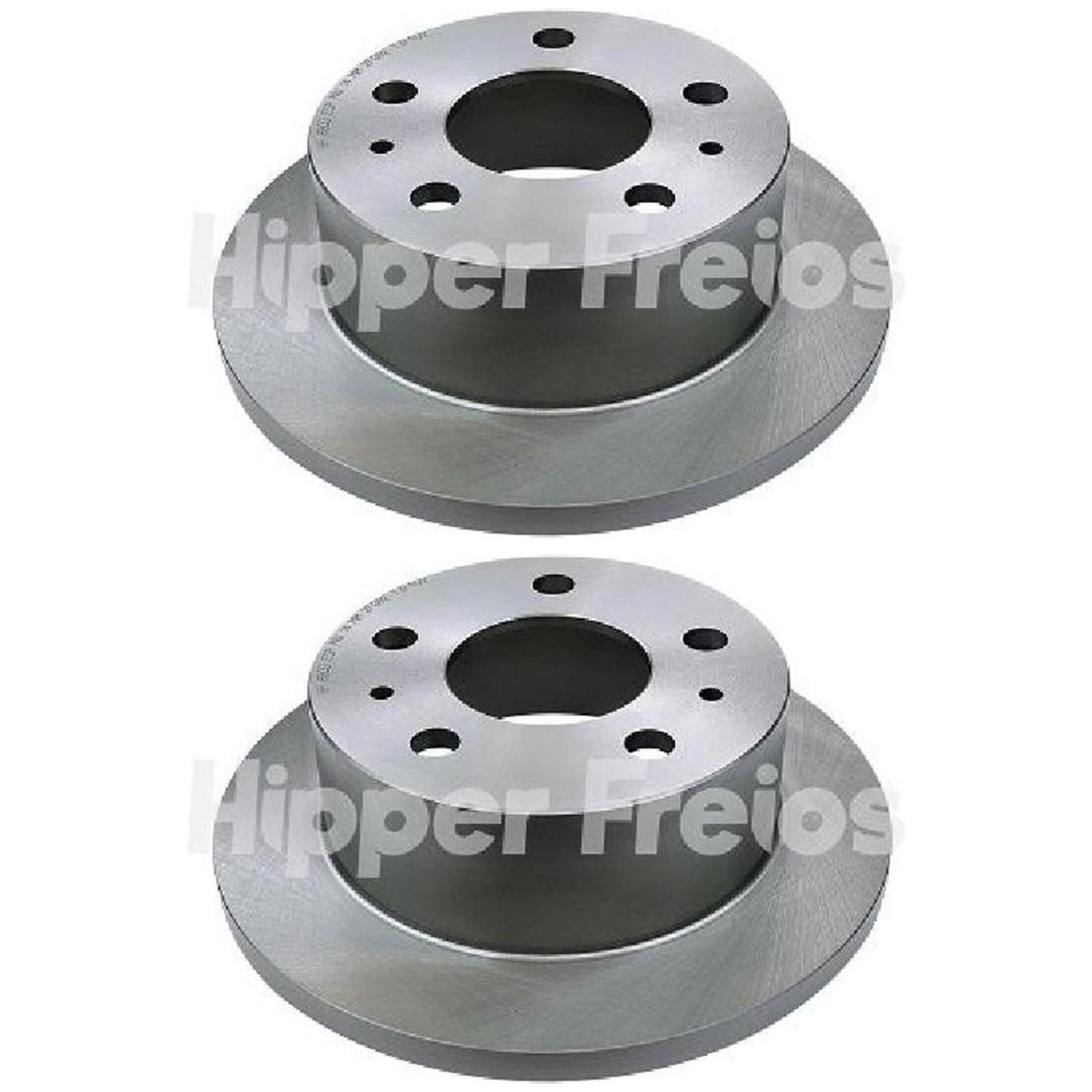 Par Disco Freio Traseiro - Hipper Freios - HF 680D - (1)