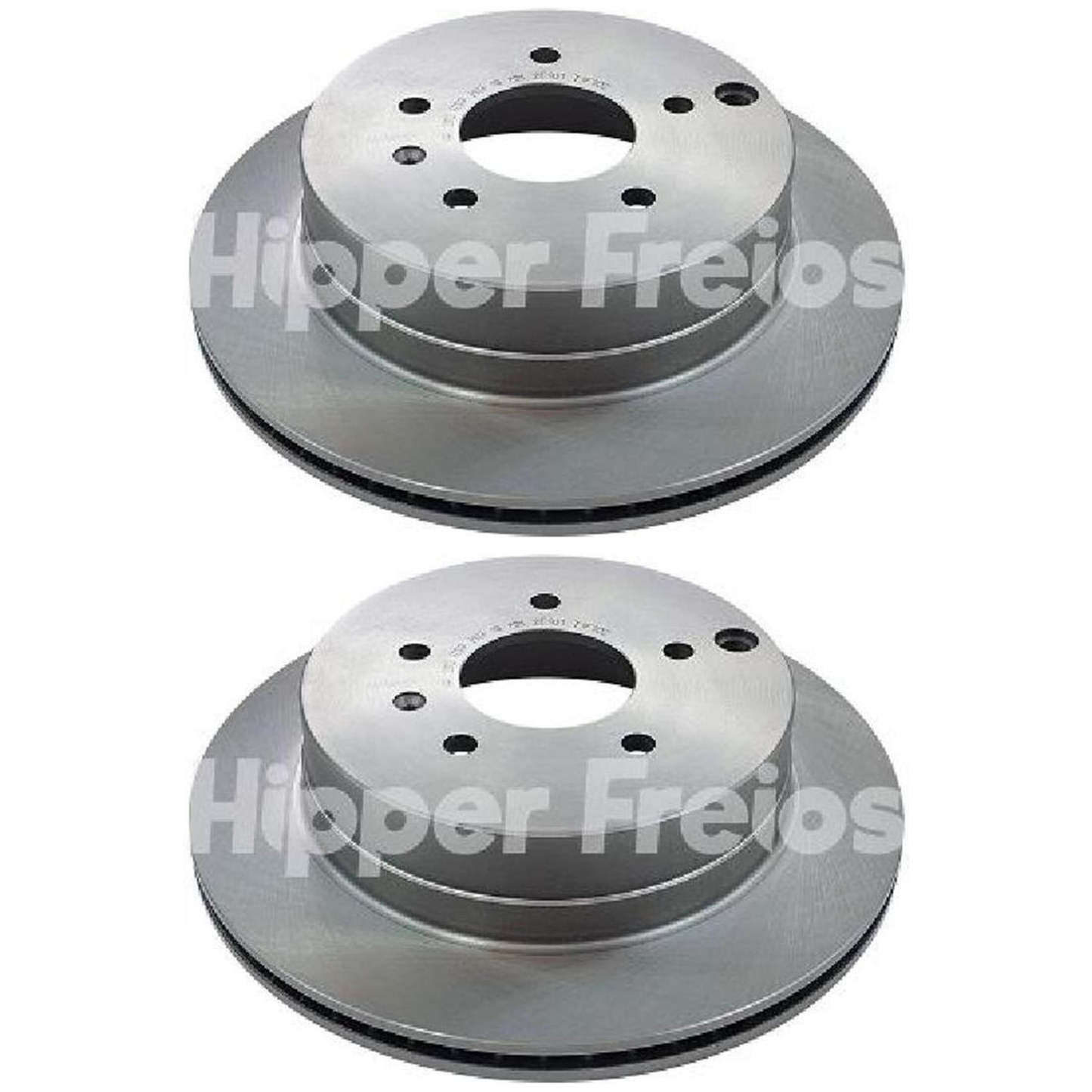 Par Disco Freio Traseiro - Hipper Freios - HF 26D - (1)