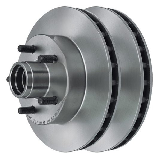 Par Disco de Freio Dianteiro Ventilado - MDS - D33 - (1)