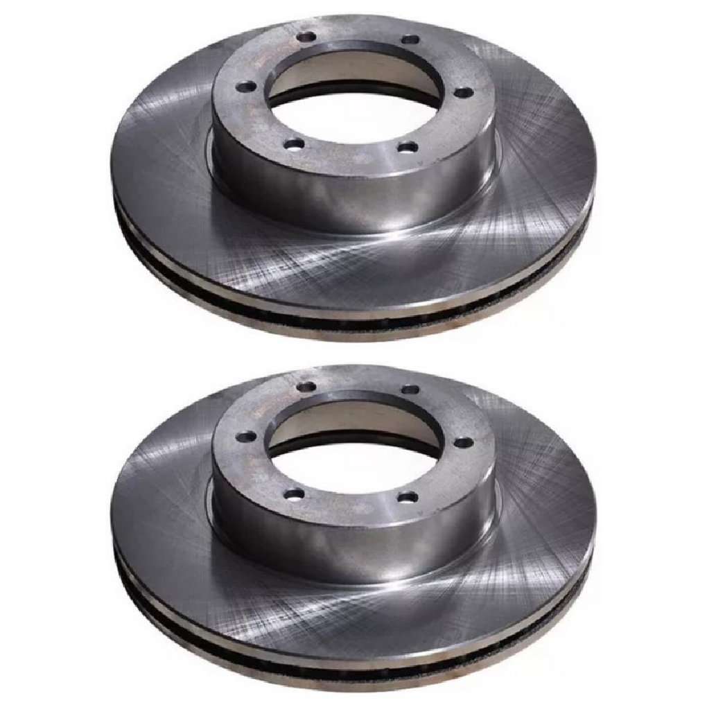 Par Disco de Freio Dianteiro Ventilado - MDS - D343 - (1)