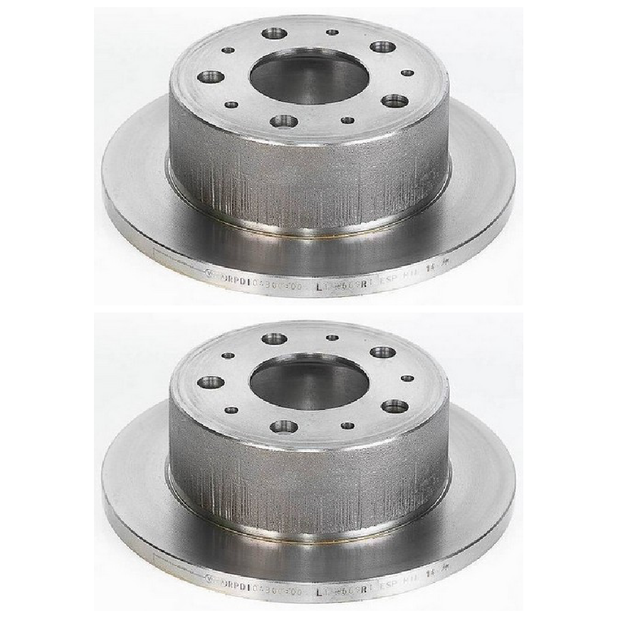 Par Disco de Freio Traseiro - MDS - D680D - (1)