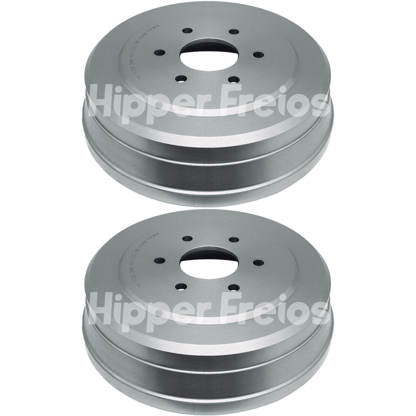 Par Tambor Freio Traseiro Direito Ou Esquerdo - Hipper Freios - HF 605B - (1)