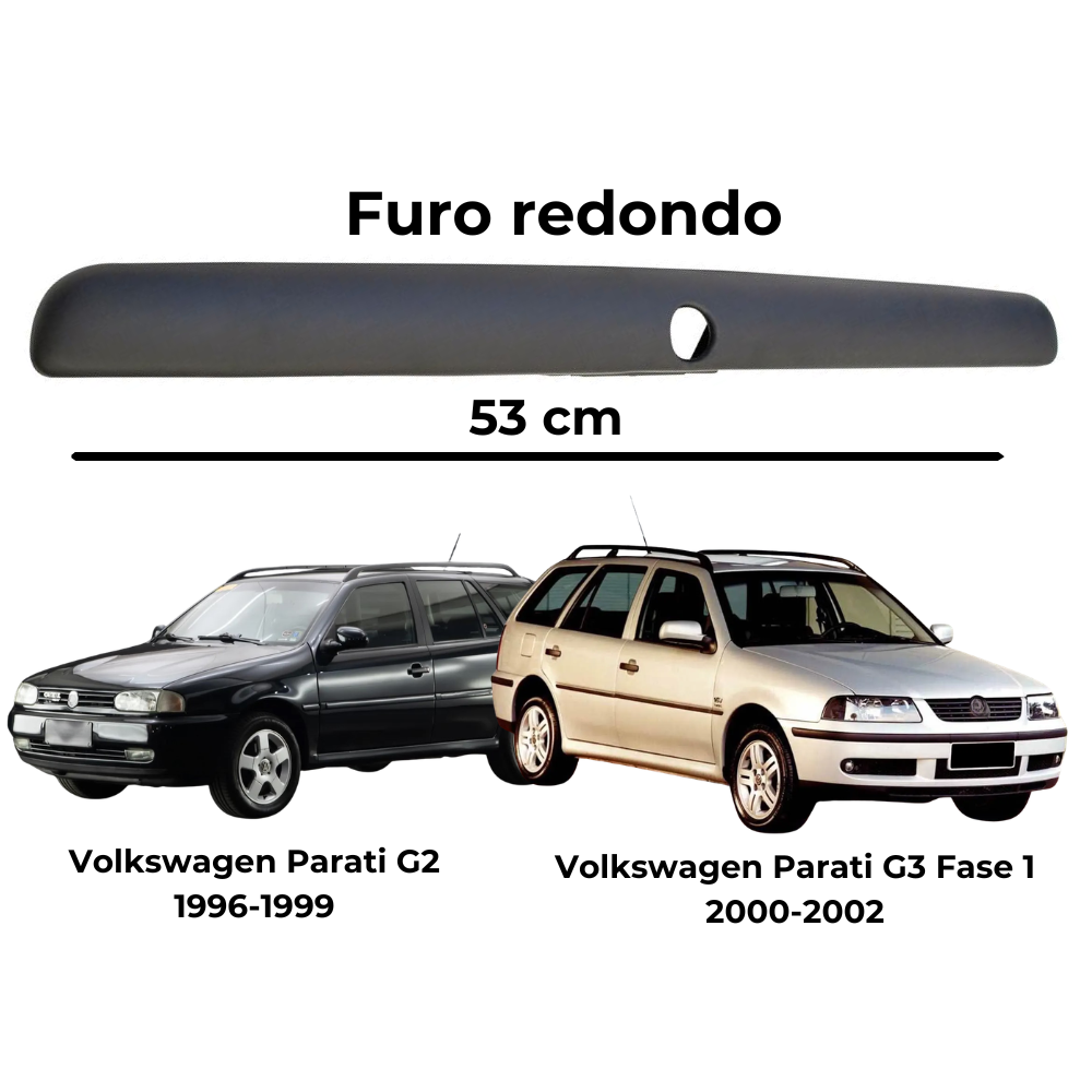 Maçaneta Externa do Porta-Malas para Volkswagen Parati - Universal Automotive - 22502 - (2)