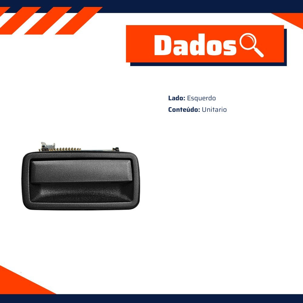 Maçaneta da Porta Traseira para Chevrolet S10 - Universal Automotive - 41905 - (4)