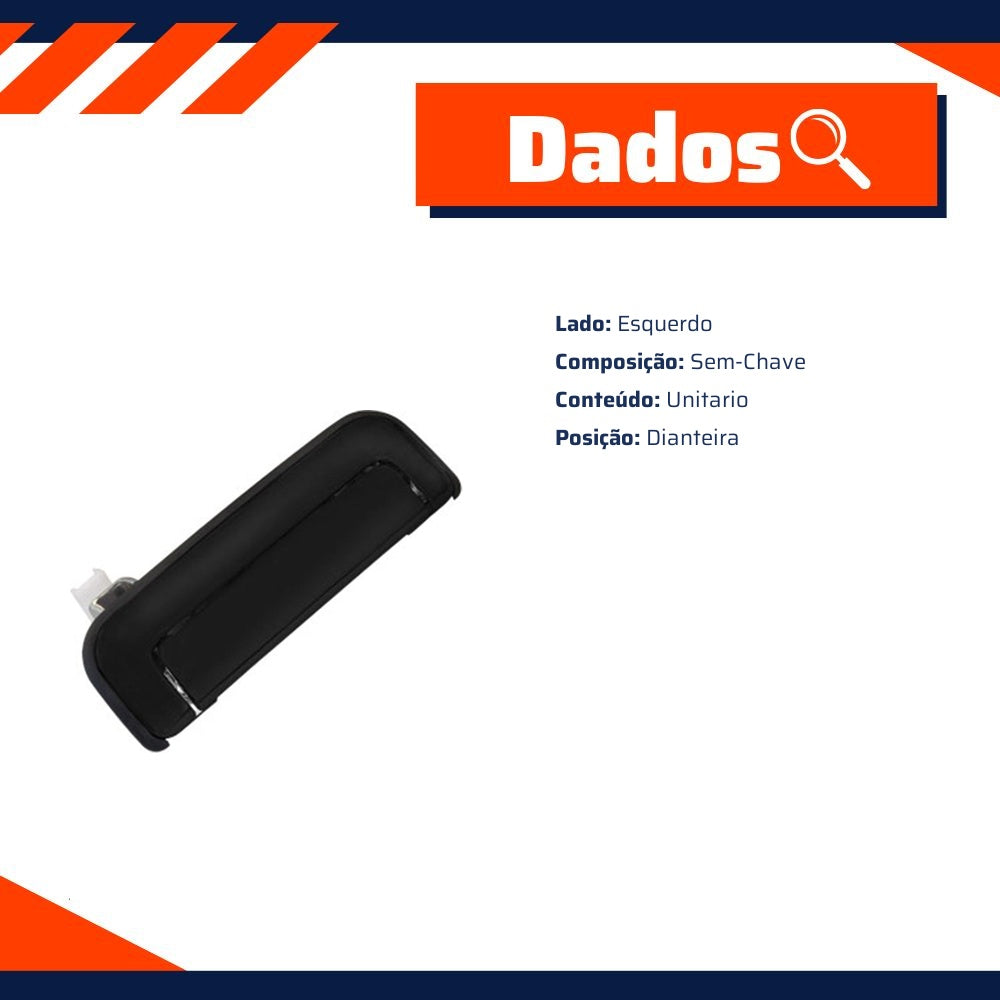 Maçaneta Externa para Mitsubishi Pajero Sport - Universal Automotive - 18205 - (4)