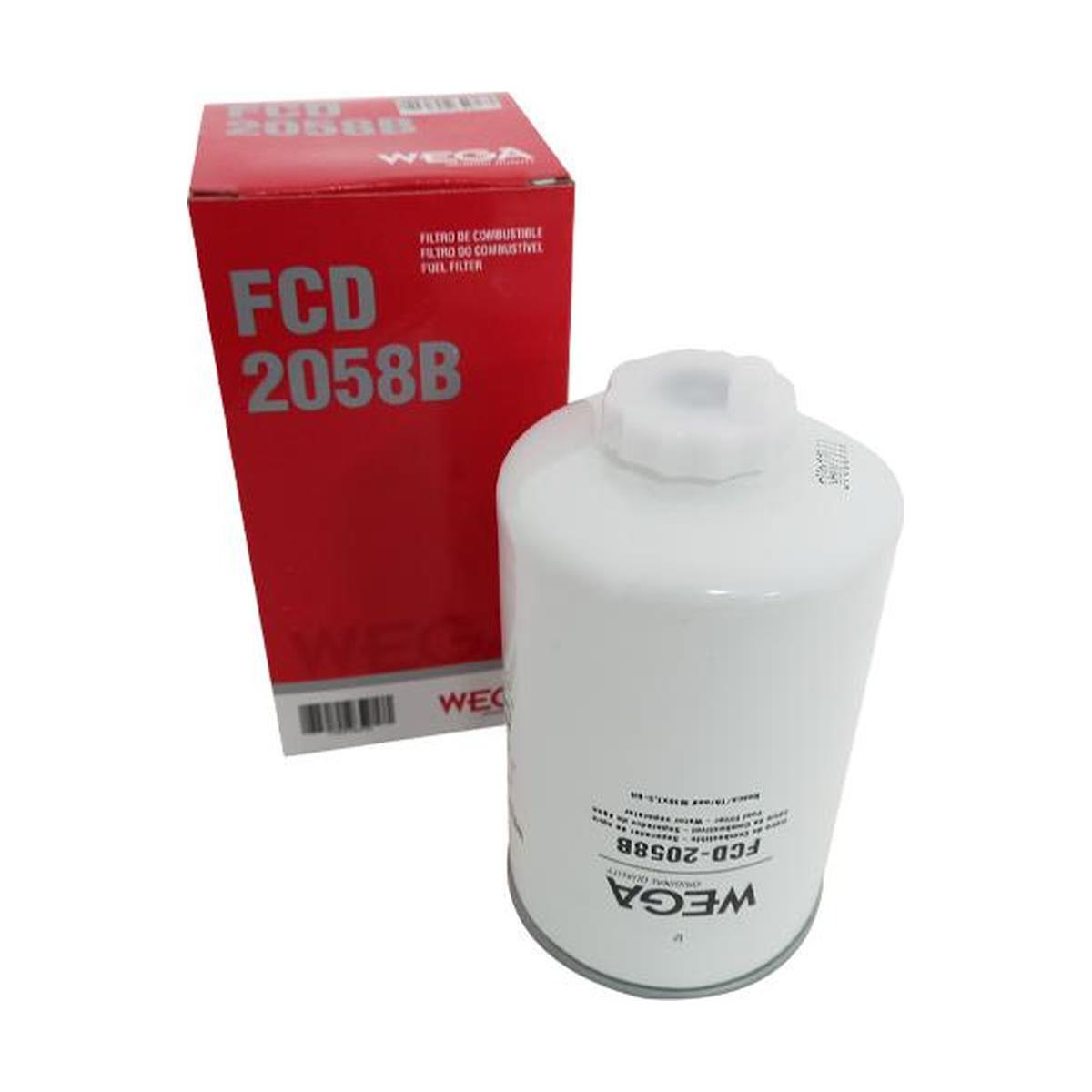 Filtro de Combustível - Wega - FCD-2058B - (1)