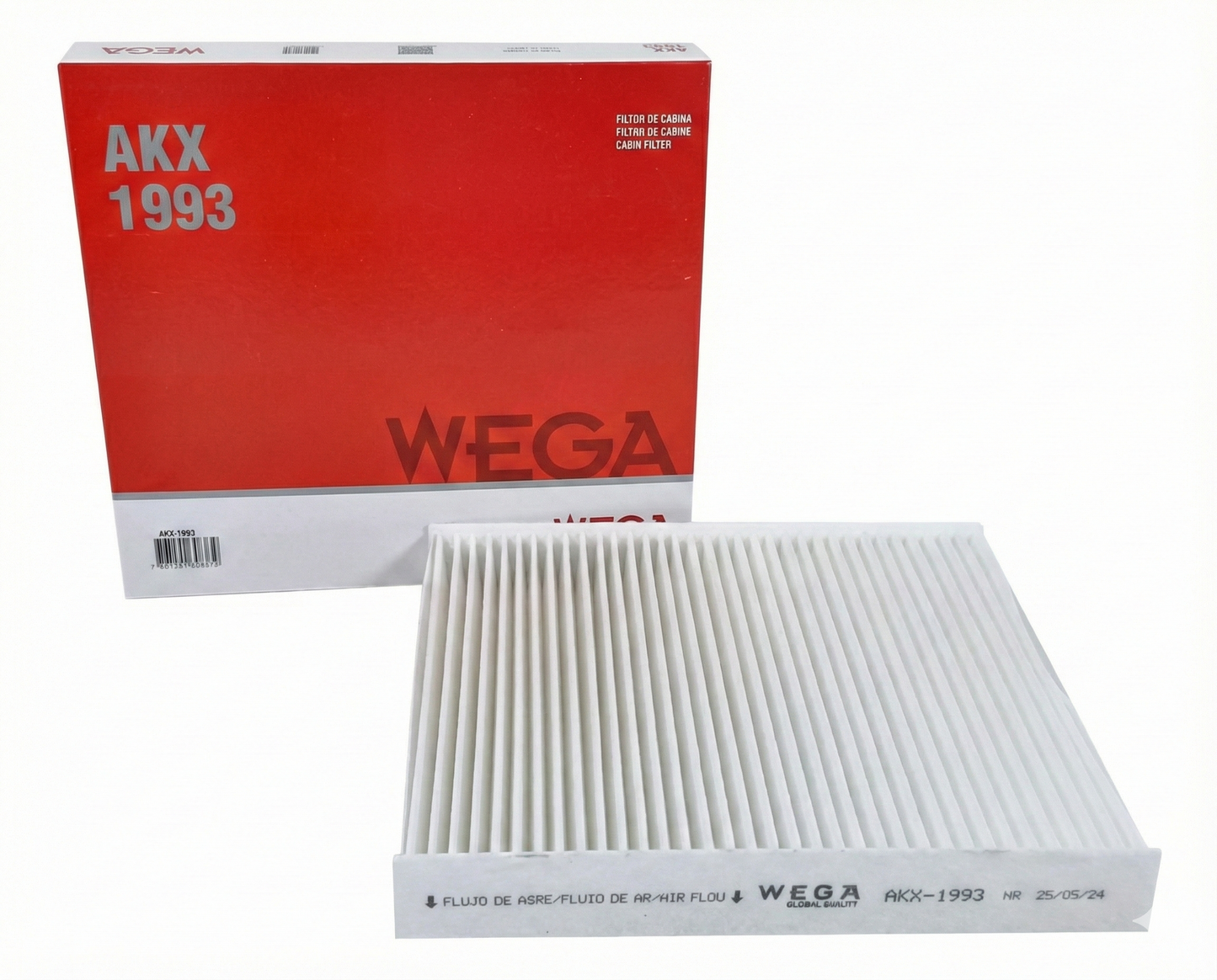 FIltro de Ar Condicionado Cabine - Wega - AKX-1993 - (4)