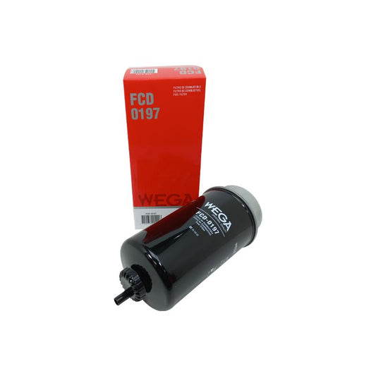 Filtro de Combustível com Dreno - Wega - FCD-0197 - (1)