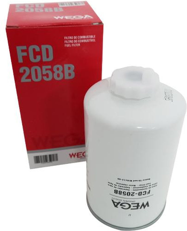 Filtro de Combustível com Dreno - Wega - FCD-2058 - (2)