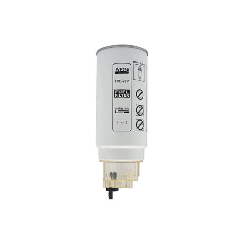 Filtro de Combustível Separador de Água sem Copo para Sinotruk Howo 380 - Wega - FCD-2211 - (7)