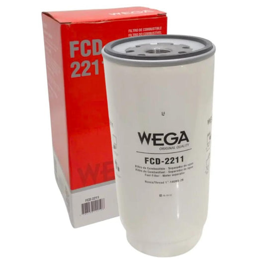 Filtro de Combustível Separador de Água sem Copo para Sinotruk Howo 380 - Wega - FCD-2211 - (1)