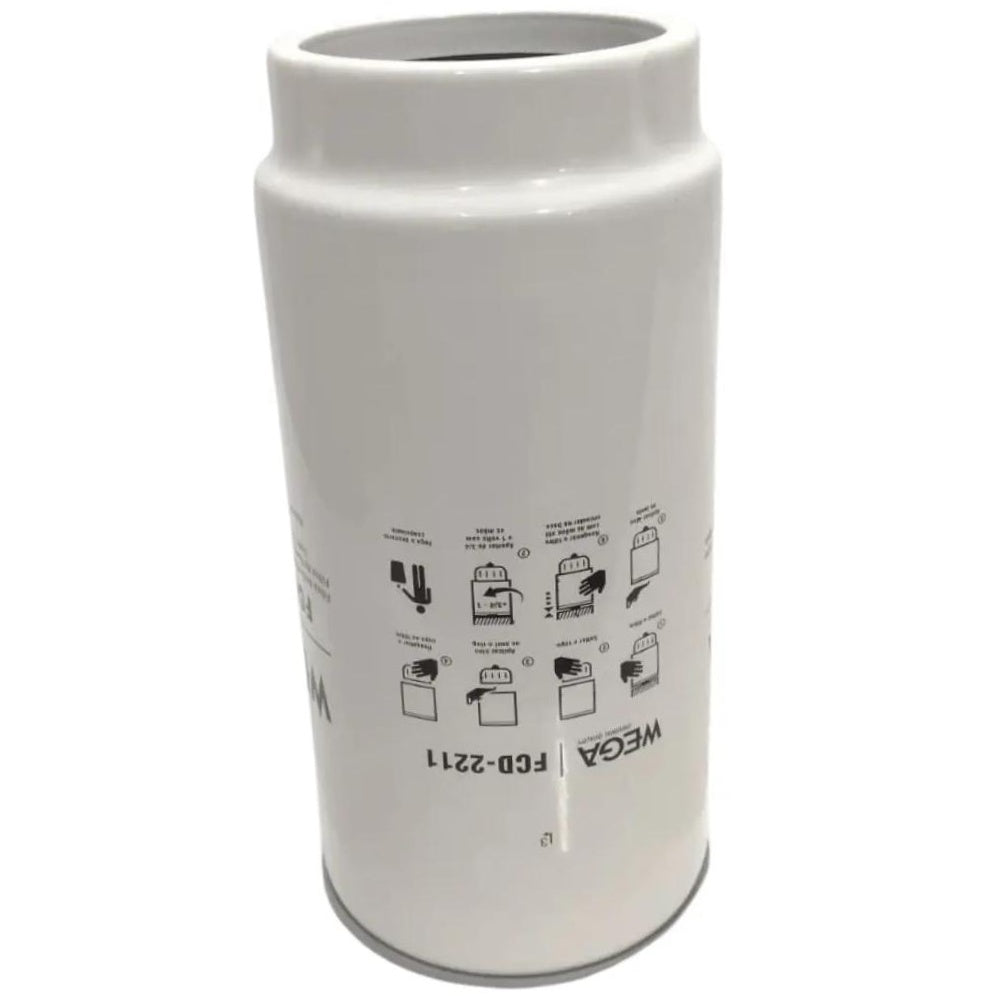 Filtro de Combustível Separador de Água sem Copo para Sinotruk Howo 380 - Wega - FCD-2211 - (3)