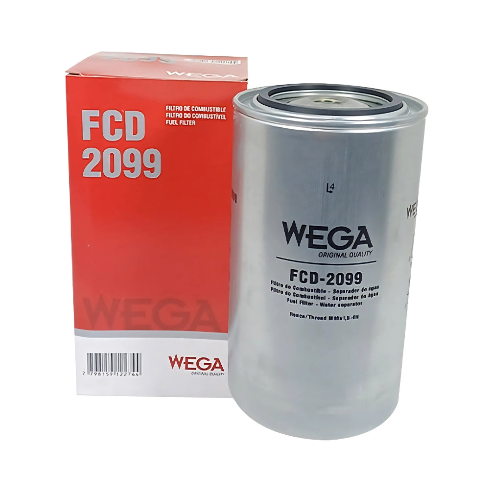Filtro de Combustível Separador de Água sem Copo para Sinotruk Howo 380 - Wega - FCD-2211 - (6)