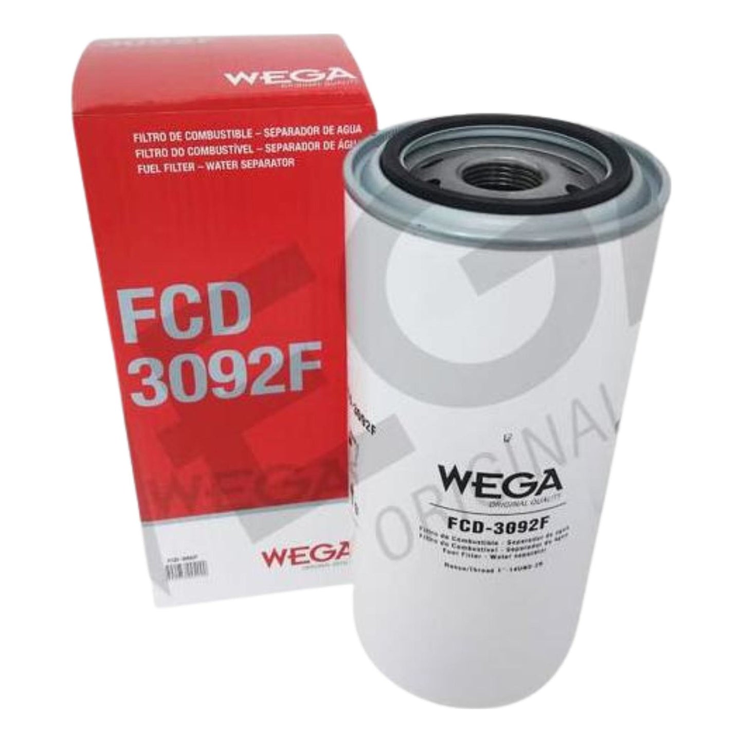 Filtro Separador de Água com Dreno - Wega - FCD-3092F - (1)