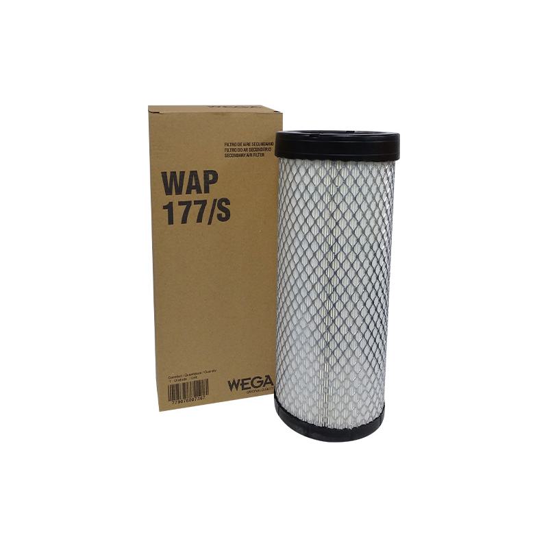 Filtro de Ar Secundário - Wega - WAP-177/S - (1)