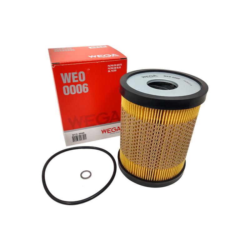 Elemento do Filtro de Óleo - Wega - WEO-0006 - (1)