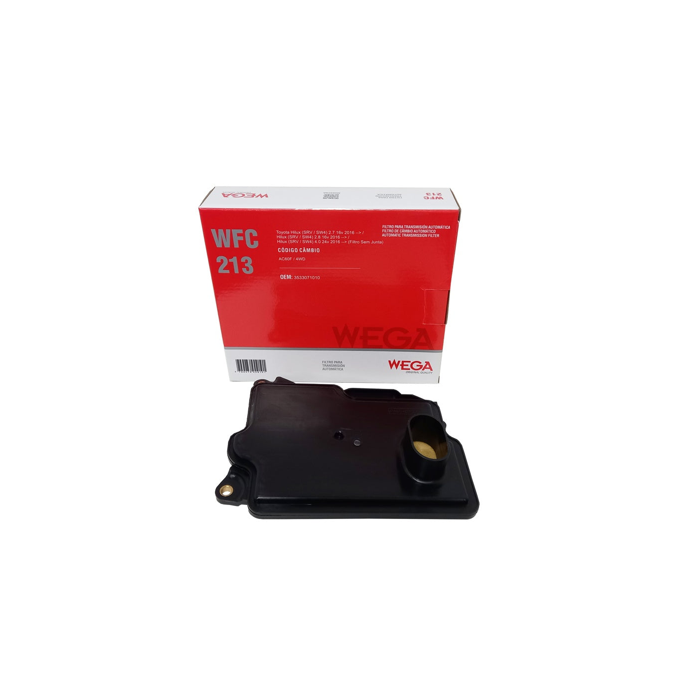 Filtro de Óleo do Câmbio Automático - Wega - WFC-213 - (2)