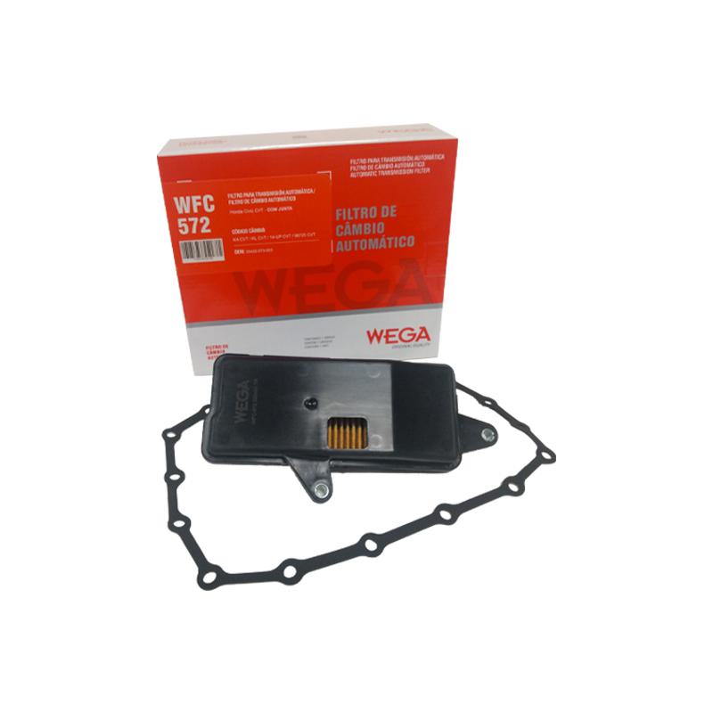 Kit Filtros De Câmbio Automático Honda Fit Civic Hrv CVT Hcf-2 - Wega - WEOC-004 / WFC-572 - (2)
