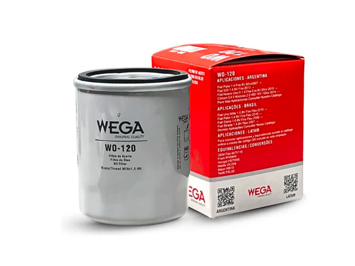 Kit Filtro e 4L Óleo Motor 5W30 Magnatec - Castrol / Wega - 3434565 / WO-120 - (8)