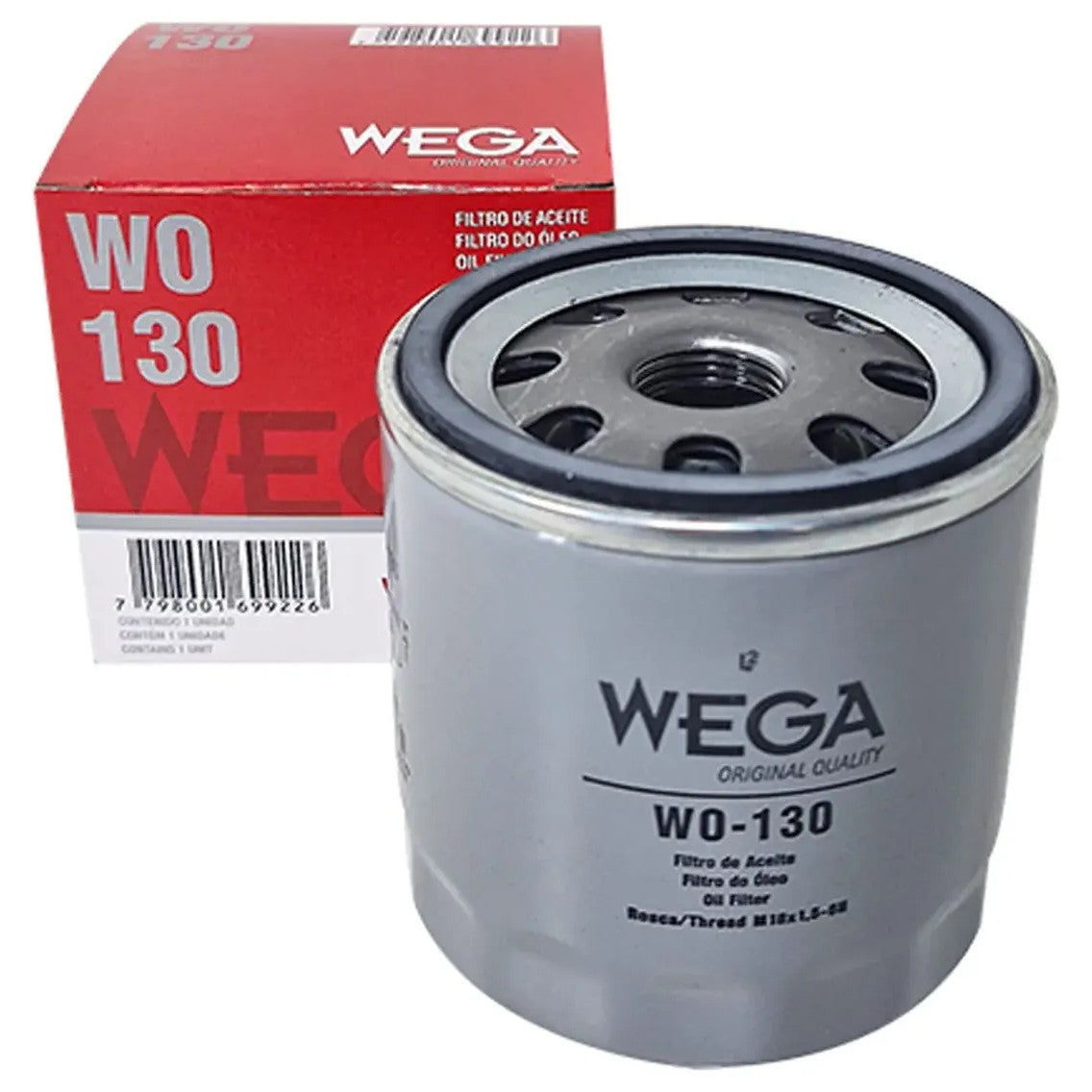 Kit Filtro e 4L Óleo Motor 5W30 Magnatec - Castrol / Wega - 3434565 / WO-130 - (14)