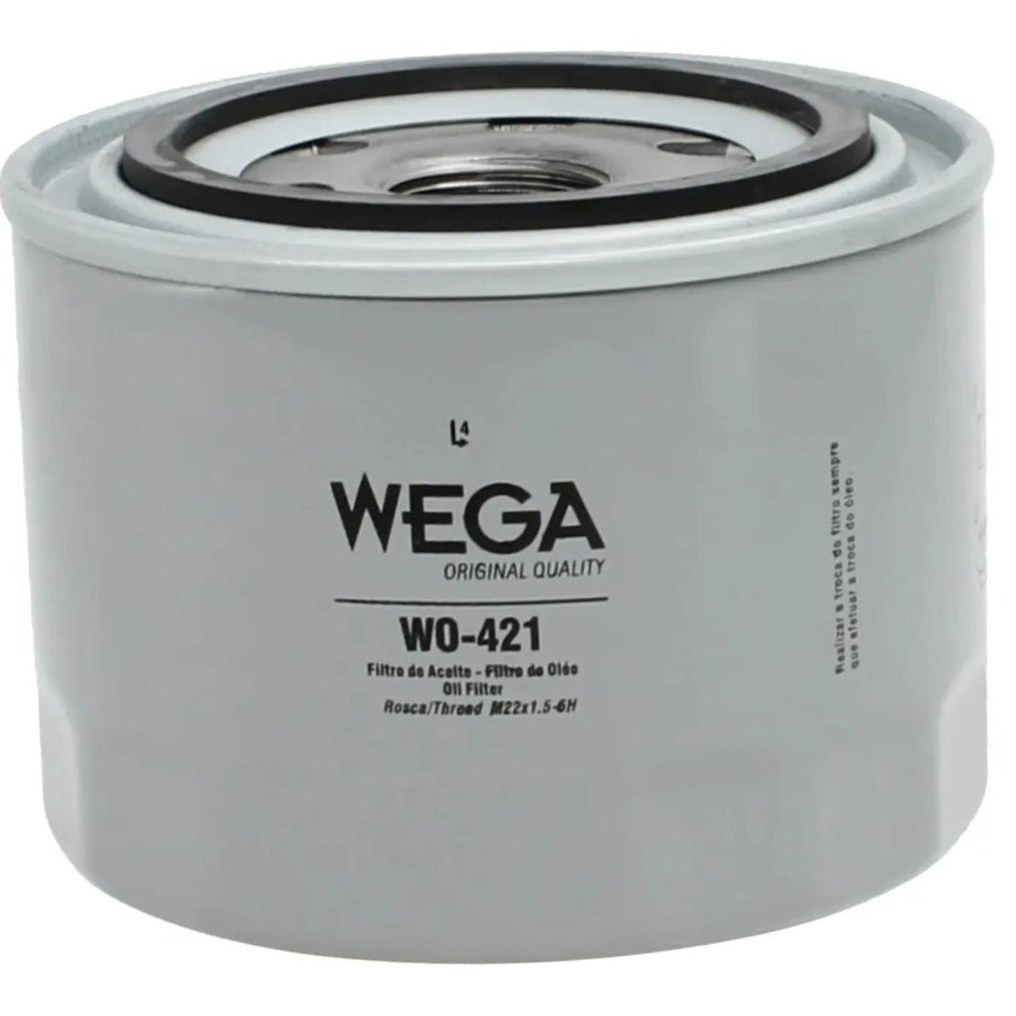 Filtro Blindado de Óleo Lubrificante - Wega - WO-421 - (1)