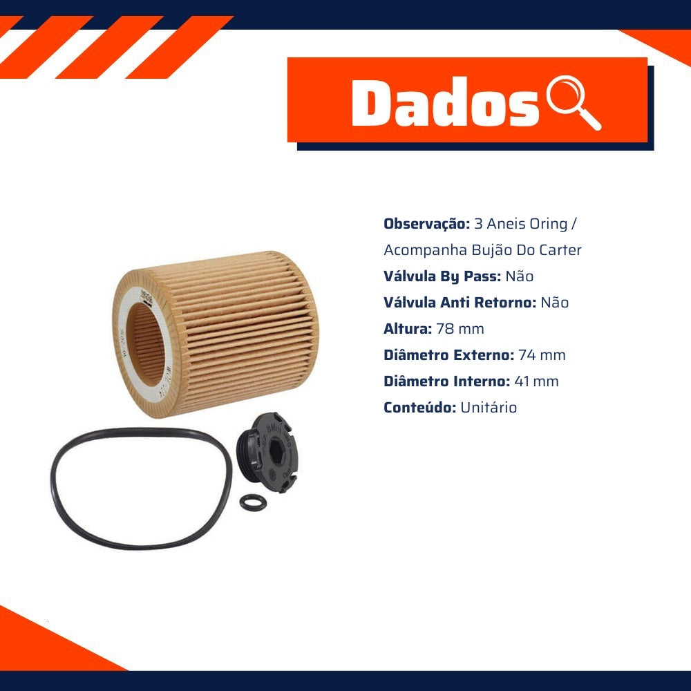 Kit Filtro e 6L Óleo Motor 5W30 Magnatec - Castrol / Wega - 3434565 / WOE-224 - (10)