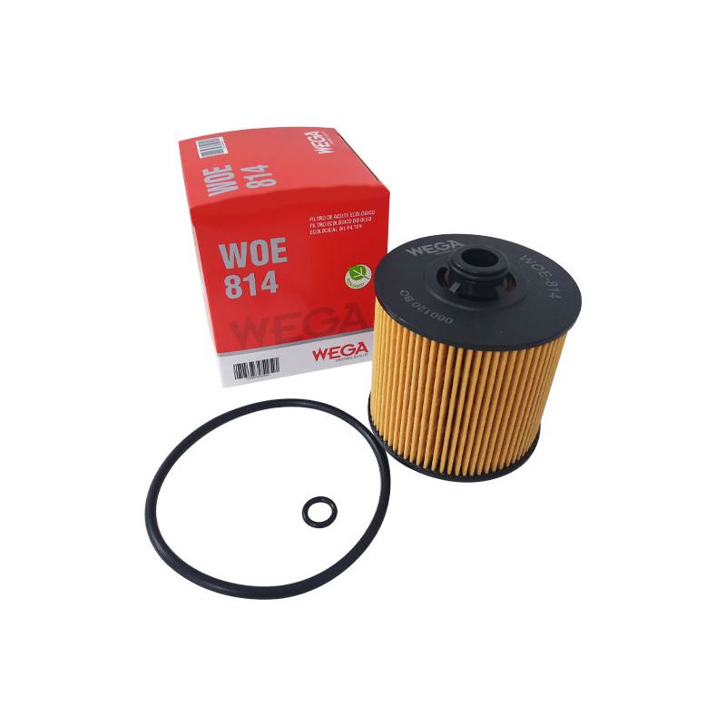 Elemento do Filtro de Óleo - Wega - WOE-814 - (1)