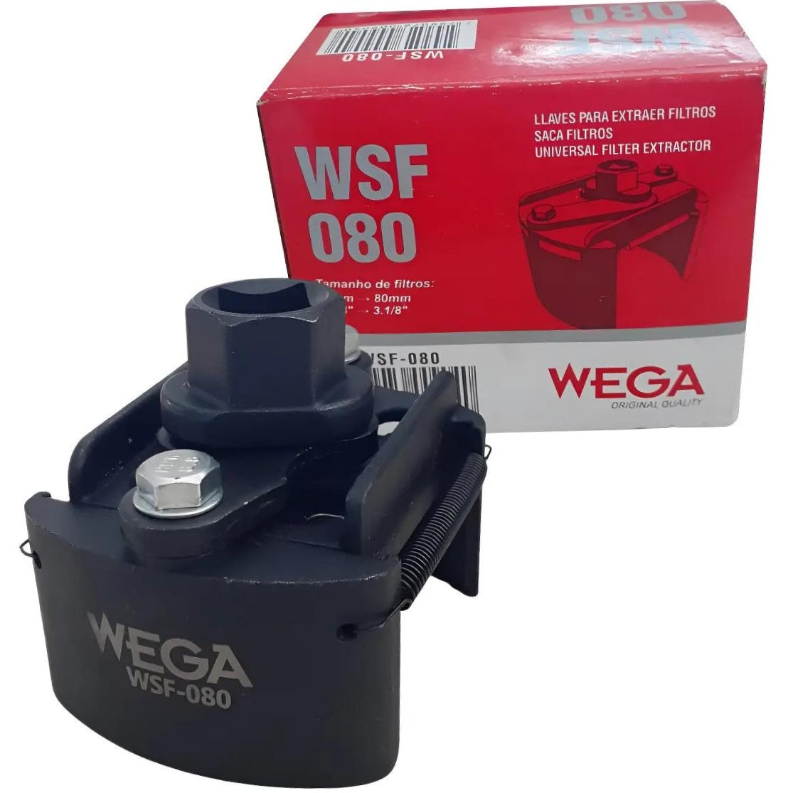 Sacador de Filtros 60mm a 80mm - Wega - WSF-080 - (1)