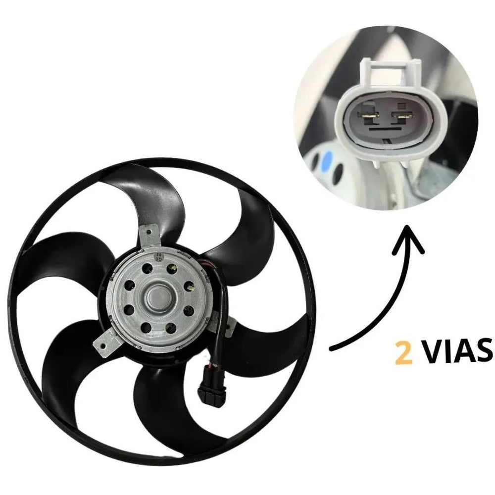 Eletroventilador 12V para Chevrolet Captiva - Gauss - GE1161 - (4)