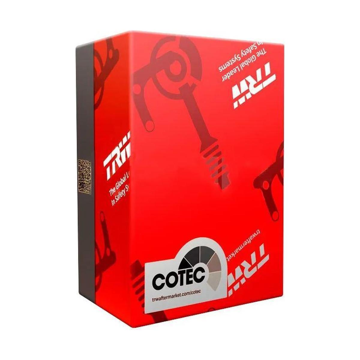 Pastilhas Freio Dianteira Antirruído Cotec - TRW - GDB1264 - (5)