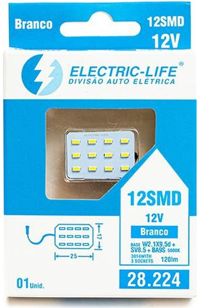 2 Lâmpada Led 3014 - Electric-Life - 28224 - (3)