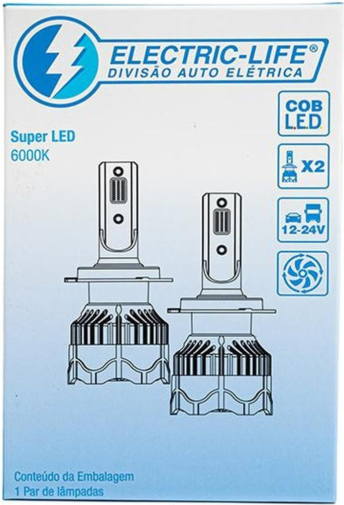Lâmpada Super LED H1 - Electric-Life - 27200 - (1)