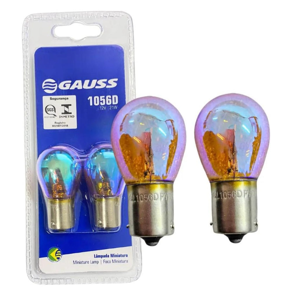 Par Lâmpada Miniatura 12V 35W - Gauss - GL1056D - (2)