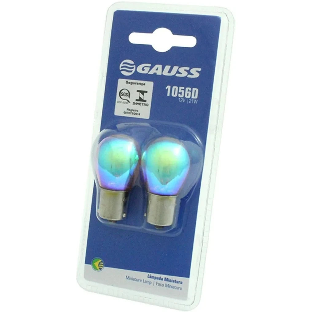Par Lâmpada Miniatura 12V 35W - Gauss - GL1056D - (1)