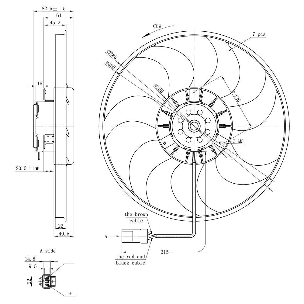 Eletroventilador - Gauss - GE1068 - (2)