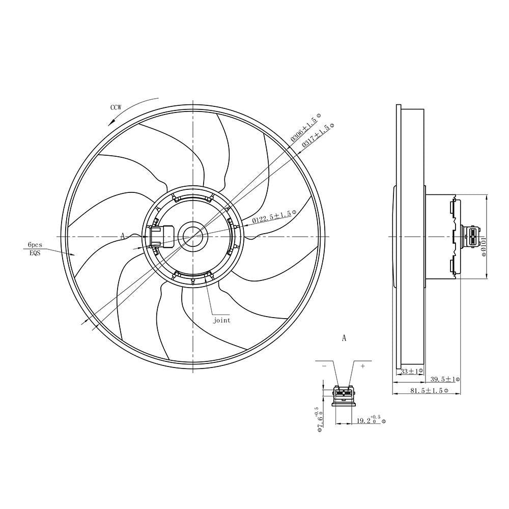Eletroventilador - Gauss - GE1170 - (4)