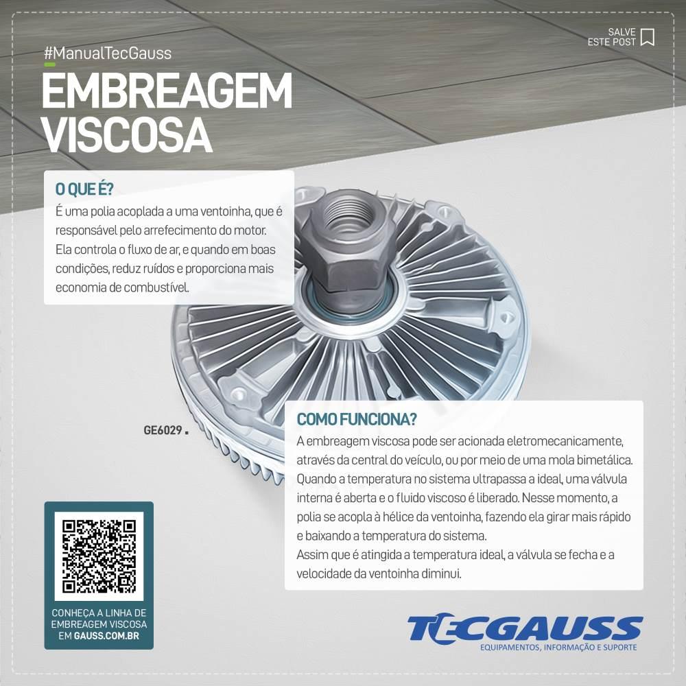 Embreagem Viscosa - Gauss - GE6043 - (2)
