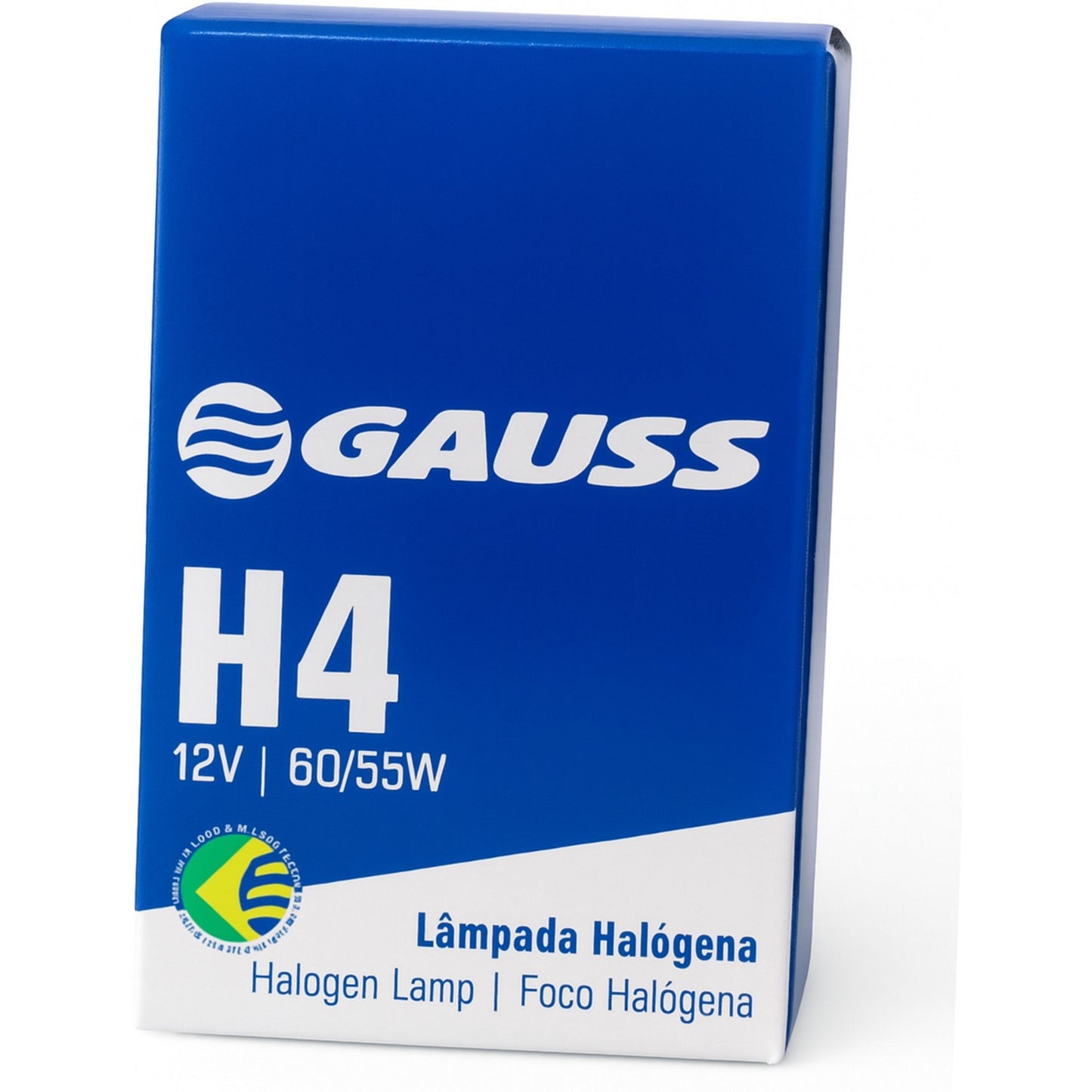 Lâmpada Halogena H4 12V 60/55W C1 Incolor - Gauss - GL11H4 - (3)