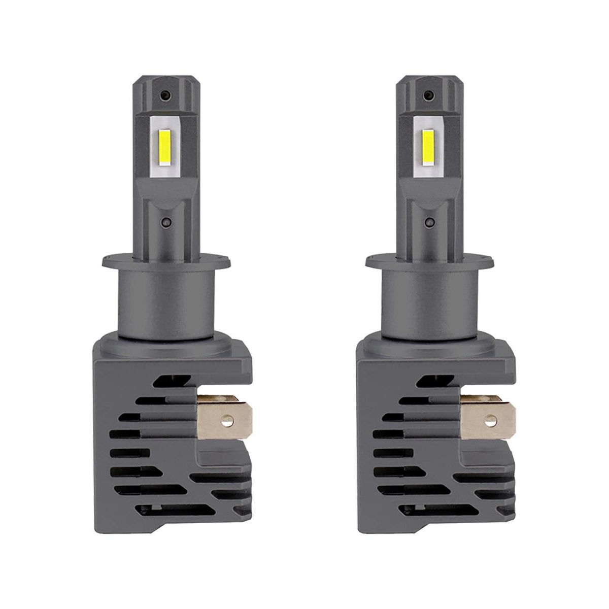 Par Lâmpada Led H3 12 A 24V 25W Incolor - Gauss - GL203H3LED - (1)