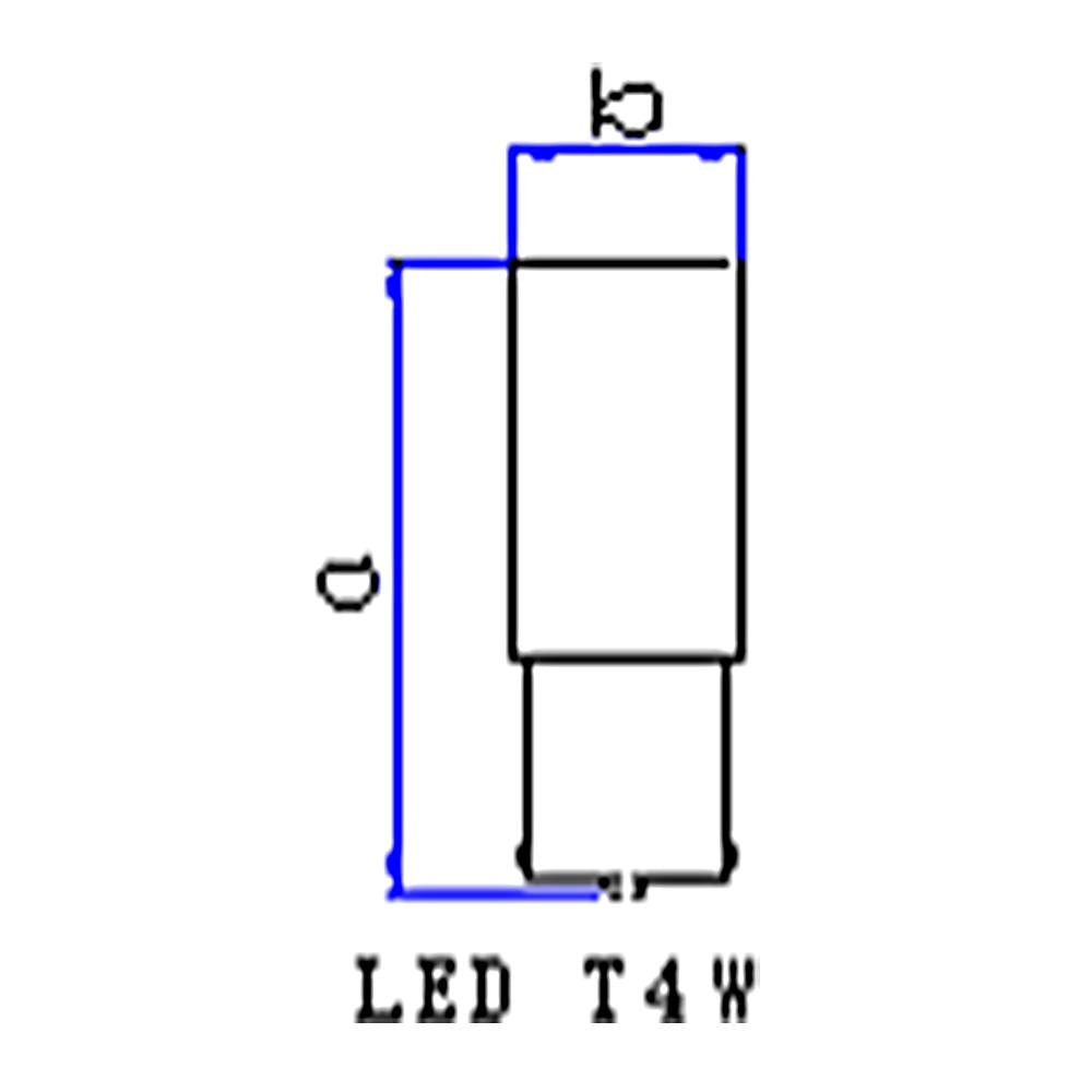 Lâmpada Miniatura Led 12V 1,04W White - Gauss - GL309LED - (2)