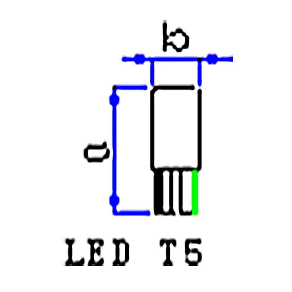Lâmpada Miniatura Led 24V 0,70W White - Gauss - GL319LED - (2)