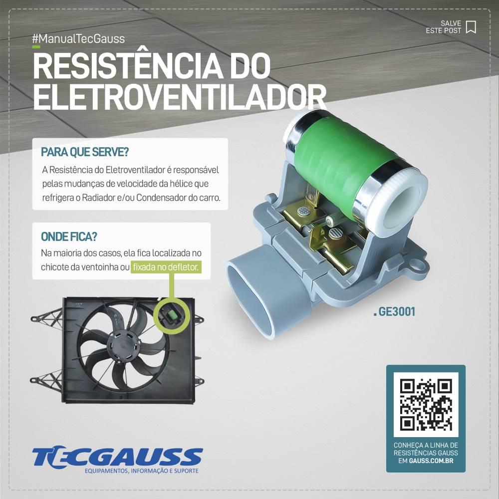 Resistência Módulo de Controle - Gauss - GE3041 - (2)
