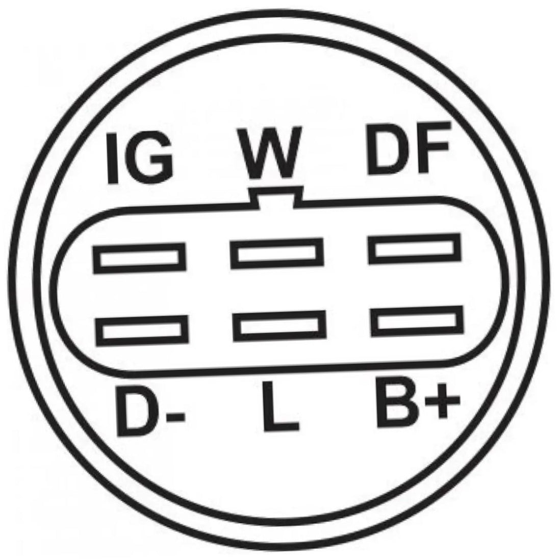 Regulador de Voltagem 14V para Toyota Hilux - Gauss - GA112 - (4)