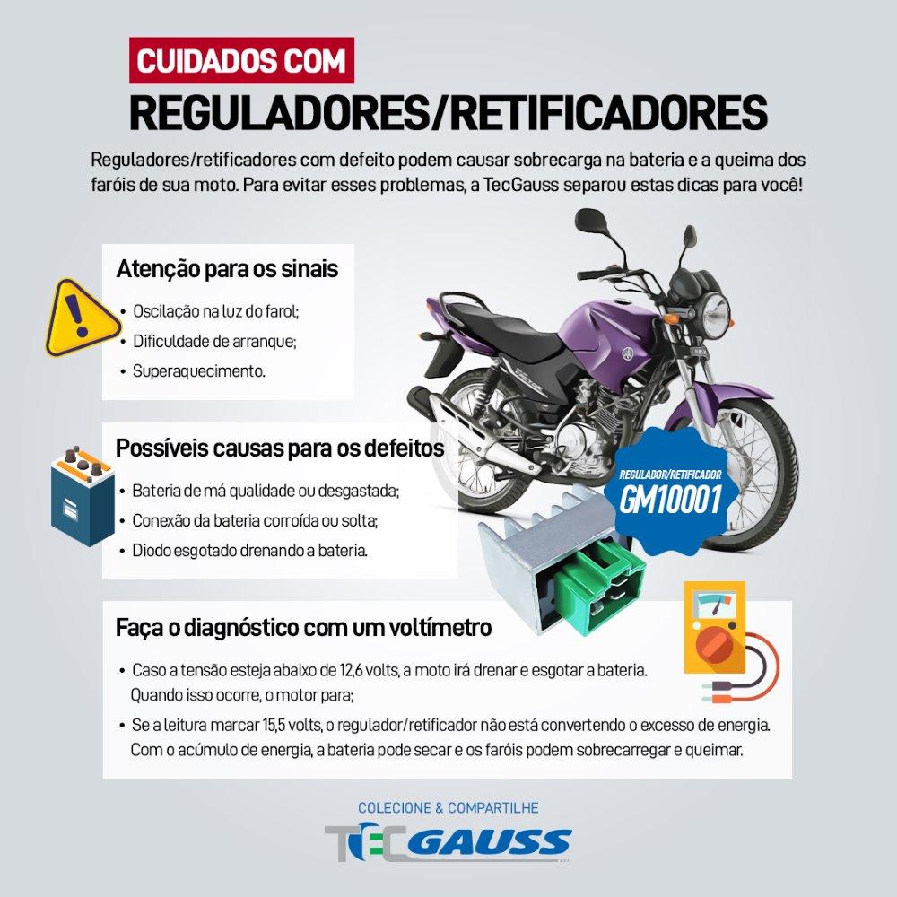 Regulador e Retificador - Gauss - GM10015 - (3)